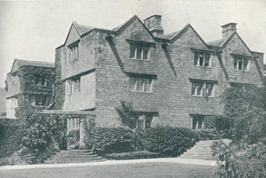 Eyam Hall, Derbyshire, c1907