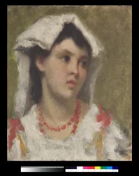 Retrato de una joven de Ciociaria