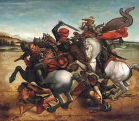 La lucha por el estandarte - La batalla de Anghiari