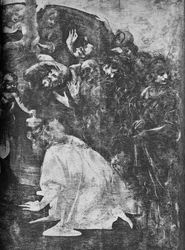 Adoración de los Magos - Parte inferior derecha, c. 1481 1945