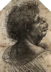 Francés: Tête grotesque Grotesque Head