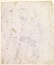 Estudio de una Virgen [verso]