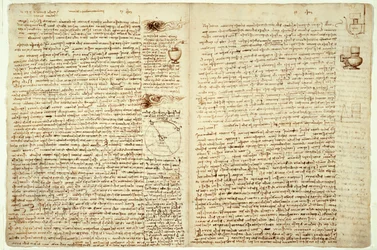 El Códice Hammer, páginas 124-127, 1508-12