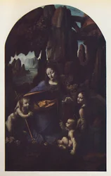 La Virgen de las Rocas, c1508, c1950