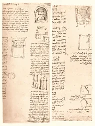 Dos dibujos arquitectónicos, c1472-c1519, 1883