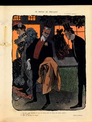 Ilustración para la revista "Le Rire".