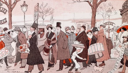 El bulevar, de Leonce Burret