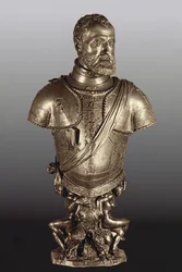 Busto retrato del Emperador del Sacro Imperio Romano Carlos V (1500-58)