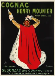 Henri Mounier Cognac, c. 1910.