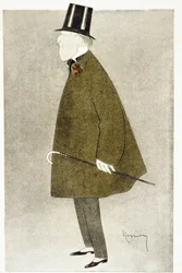 Jacques Doucet (1853-1929), diseñador de moda francés, conocido por sus elegantes vestidos, hechos con materiales translúcidos superpuestos en colores pastel.