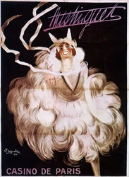 Mistinguett en el Casino de París, póster por Leonetto Cappiello (1875-1942)