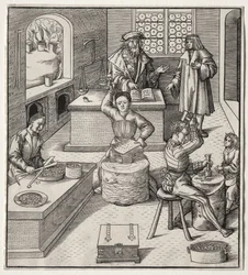 Joven Maximiliano en la Casa de la Moneda