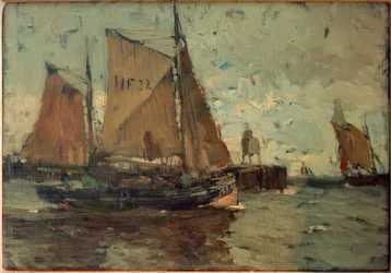 Barco pesquero de Finkenwerder HF 22 (Cuxhaven)