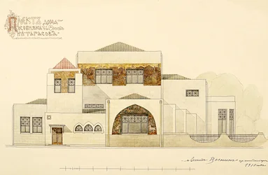Proyecto de la Casa N.L. Tarasov, 1910-1911