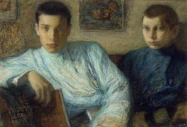 Retrato de Boris y Alexander Pasternak, 1905