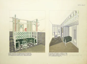 Habitación infantil y habitación de invitados, c.1901