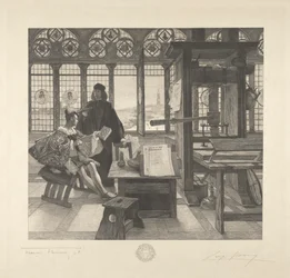 Grolier con el impresor Aldus Manutius