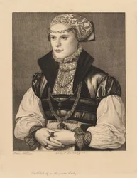 Retrato de una dama alemana