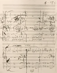Partitura musical para 