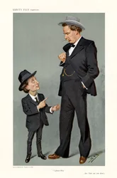 Ben Tillett y John Ward - retrato de pie