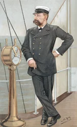 Albert I, Príncipe de Mónaco 1848-1922, oceanógrafo aficionado, 1900
