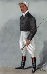 Fred Rickaby, jockey inglés, 1901