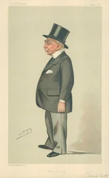Sr. Montagu David Scott, East Sussex, 10 de junio de 1882, caricatura de Vanity Fair