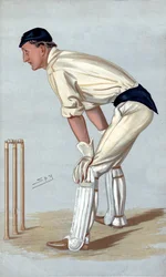 Críquet en Oxford, 1889