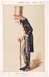 Profesor Sir Richard Owen, FRS, KCB, naturalista, 1873