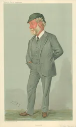 Sir John Isaac Thornycroft, Destructores, 19 de enero de 1905, caricatura de Vanity Fair