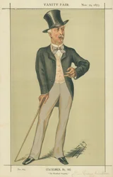 Sir Richard Wallace, La Propiedad Hertford, 29 de noviembre de 1873, caricatura de Vanity Fair