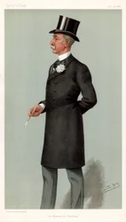 El miembro por Escocia, Sir Lewis McIver, político escocés, 1896