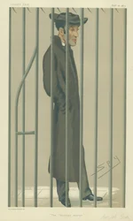 El Reverendo Arthur Tooth, El Mártir Cristiano, 10 de febrero de 1877, caricatura de Vanity Fair