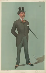 Vizconde Valentia, Ciudad de Oxford, 14 de septiembre de 1899, caricatura de Vanity Fair