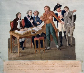 Jóvenes reclutados para la Guerra de la Vendée
