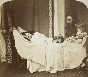 Mary J. MacDonald soñando con su padre [George MacDonald] y su hermano Ronald