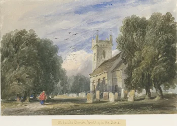 Iglesia de Bradley-in-the-Moors, sin fecha [hacia 1830-1840]