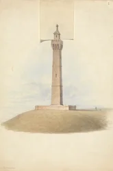 Diseños variantes para el Monumento a Somerset: Alzado
