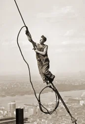 Trabajador de la construcción, Empire State Building, Nueva York