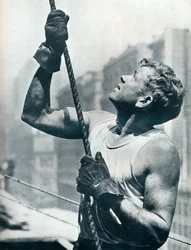 El Empire State Building: Trabajadores de rascacielos, c. 1931