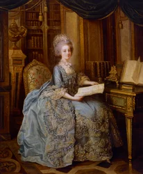 La Petite Reine o Retrato de Madame Sophie, c.1770-74