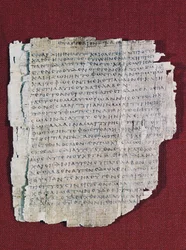 66 o Papiro Bodmer II, ca 200, códice casi completo del Evangelio de Juan en griego, Biblioteca Bodmer, Ginebra, Suiza