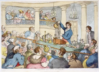 Conferencias de química, c 1810