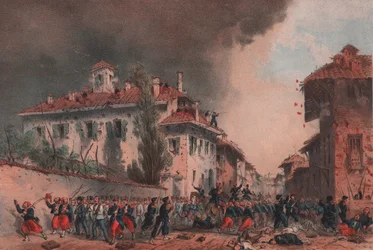 Conquista de Magenta, Lombardía