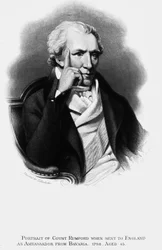 Conde Rumford, científico y administrador angloamericano