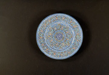 Plato decorado, Irán