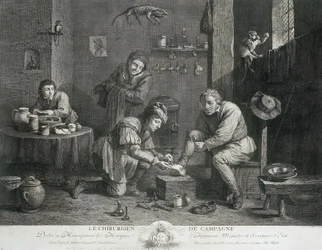 El cirujano rural, c 1747