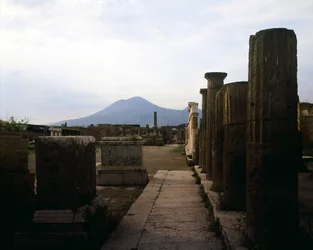 Italia, Campania, Pompeya, Foro