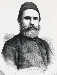 Retrato de Djevet Pasha, Ministro del Interior del Imperio Otomano