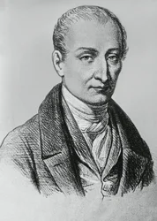 Retrato de Joseph Nicéphore Niépce (1765-1833), inventor francés de la heliografía